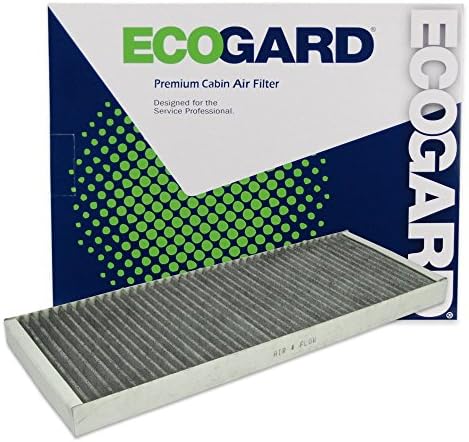 Ecogard XC28906C מסנן אוויר בקתה פרימיום עם ריח פחמן מופעל מתאים לפולקסווגן פאסאט 1998-2001 | אאודי A4 Quattro 1996-2001,